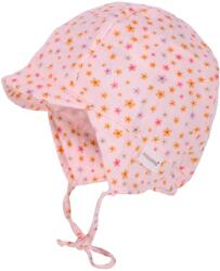 maximo Шапка с козирка maximo Baby's Schildmütze m. Ohrenschutz Cap - Muschelrosa / Blümchen - размер 41 cm (904-1844-0815)