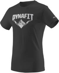 Dynafit Мъжка тениска Dynafit Graphic Cotton S/S Tee T-shirt - Black Out / Hardcore - размер 46 (EU) (016-4591-1911)