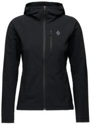 Black Diamond Дамско поларено яке Black Diamond Women's Coefficient Storm Full Zip Hoody Fleece jacket - Black (105-5068-0113)