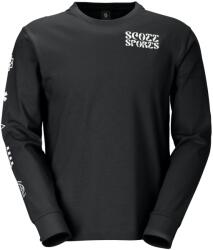 SCOTT Мъжка блуза с дълъг ръкав Scott Tee Graphic L/S Longsleeve - Black - размер M (216-8213-0113)