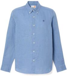 Timberland Мъжка риза с копчета Timberland Mill Brook Linen Shirt - Stone Wash (033-3225-0212)