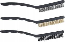 BGS Technic Műhelykefe sárgaréz acél nylon 225mm 3db Bgs 3079 (B.3079)