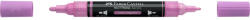 Faber-Castell Akril marker kétvégű MULTIMARK 119 Faber-Castell világos magenta (FC185919) - iroszer24