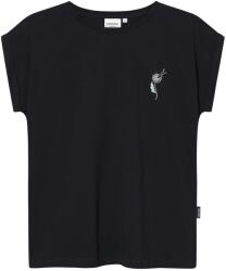 DEDICATED Дамска тениска DEDICATED Women's T-Shirt Visby Dandelion Emb T-shirt - Black (916-5020-0114)