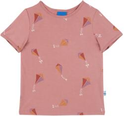 finkid Детска тениска Finkid Kid's Ilta Sun T-shirt - Peach - размер 120/130 (704-5778-0315)