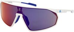 Adidas Мъжки очила за колоездене Adidas eyewear SP0074 Mirror Cat. 3 Cycling glasses - White / Gradient / Mirror Violet - размер One Size (205-4698-0211)
