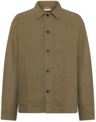 KnowledgeCotton Apparel Мъжка риза с копчета KnowledgeCotton Apparel Heavy Canvas Overshirt Shirt - Burned Olive - размер XXL (033-2924-0115)