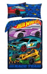 Halantex Hot Wheels: Ágynemhuzat szett 140 x 200 cm, 70 x 90 cm (HTW-112BL)