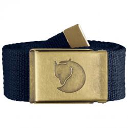 Fjällräven Колан Fjällräven Canvas Brass Belt 4 cm Belt - Dark Navy - размер 120 x 4 cm (203-0641-0311)