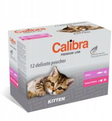 Calibra Kitten macskaeledel lazac 6x100 g pulyka csirke 6x100 g
