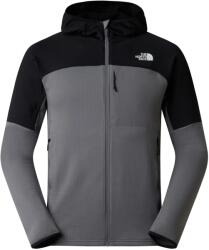 The North Face Мъжко поларено яке The North Face Polartec Powergrid Stormgap Hoodie Fleece jacket - Smoked Pearl / Black (005-7060-0313)