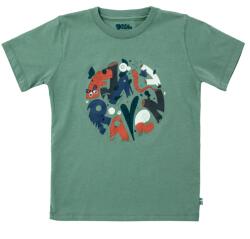 Fjällräven Детска тениска Fjällräven Kid's Forest Findings T-Shirt - Patina Green - размер 122 (EU) (704-2212-0314)