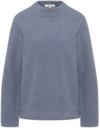 Tranquillo Дамски вълнен пуловер Tranquillo Women's Kurzer Pullover aus Reiner Walkwolle Wool jumper - Smoke (105-6693-0213)
