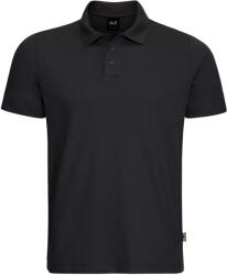 Jack Wolfskin Мъжка поло тениска Jack Wolfskin Travel Polo shirt - Black - размер M (216-7662-0212)