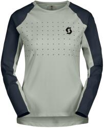 Scott Фланелка с дълъг ръкав за колоездене Scott Women's Tee Trail Vertic Pro L/S Cycling jersey - Spray Grey / Dark Blue (156-2318-0412)