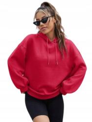 Shein Női Pulóver Rózsaszín, Nyomott Mintával A Hátán Kapucni Xs Ł6C (SZ2308292212430305)