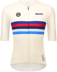 Santini Фланелка с къс ръкав за колоездене Santini UCI World Champion Jersey Cycling jersey - Great Britain (056-3881-0312)