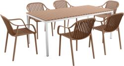 Delusso Alme 7 részes szett Mocha Brown (ALME-7-S-96271)