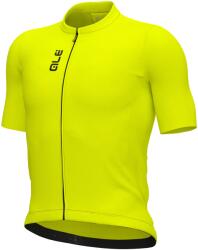 Alé Фланелка с къс ръкав за колоездене Alé Pragma Color Block Jersey Cycling jersey - Fluo Yellow - размер XXL (056-3425-0117)