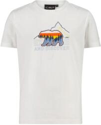 CMP Детска тениска Cmp Kid's T-Shirt Print T-shirt - Bianco / Carrot / Midnight / Shadow - размер 116 (EU) (704-3999-1111)