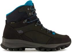 Hanwag Дамски туристически обувки Hanwag Women's Banks GTX Walking boots - Asphalt / Ocean - размер 4, 5 (119-0384-0213)