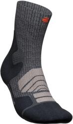 Bauerfeind Sports Мъжки туристически чорапи Bauerfeind Sports Outdoor Merino Mid Cut Socks Walking socks - Lava Grey - размер 42-45 (EU) (201-7779-0112)