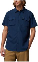 Columbia Мъжка риза с копчета Columbia Silver Ridge Utility II S/S Shirt - Collegiate Navy (033-3036-0213)