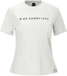 Scott Дамска тениска Scott Women's Tee No Shortcuts S/S T-shirt - White - размер L (916-6373-0314)
