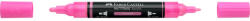 Faber-Castell Akril marker kétvégű MULTIMARK 329 Faber-Castell pink (FC185929) - iroszer24