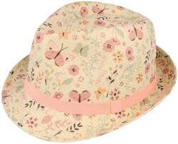 maximo Шапка Maximo Girl's Trilby Butterfly Lining Hat - Wollweiß / Dogwood - размер 55 cm (904-6350-0113)