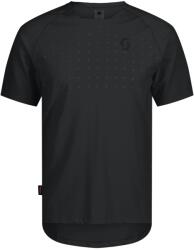 Scott Мъжка фланелка с къс ръкав за колоездене Scott Tee Trail Vertic Pro S/S Cycling jersey - Black (056-3349-0414)