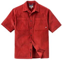 Passenger Мъжка риза с копчета Passenger Backcountry S/S Cord Shirt - Redwood - размер L (033-3112-0113)