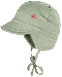 maximo Детска шапка с козирка maximo Kids' Mini Boy Peak Cap, Band Cap - Kaper / Hellbraunmeliert - размер 43 cm (904-6708-0411)