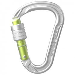 Edelrid HMS карабинер Edelrid HMS Strike Screw II HMS carabiner - Silver - размер Screw-Lock (323-0255-0311)