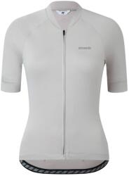 straede Дамска фланелка с къс ръкав за колоездене straede Women's Kaern Jersey Pro Cycling jersey - Pale Grey (156-3076-0213)