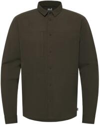 Jack Wolfskin Мъжка риза с копчета Jack Wolfskin Sierra Canyon L/S Shirt - Obsidian Moss (033-3071-0312)