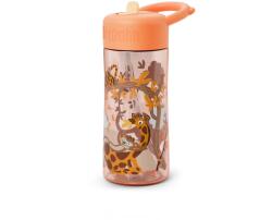 Affenzahn Детска бутилка за вода Affenzahn Kid's Kunststoff Trinkflasche Water bottle - Sonnige Savanne - размер 0, 43 l (533-2363-0211)