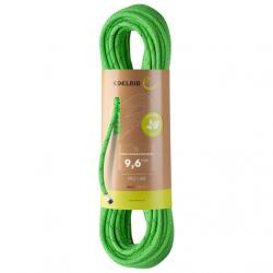 Edelrid Единично въже Edelrid Tommy Caldwell Eco Dry DT 9, 6 Single rope - Neon Green - размер 70 m (308-0346-0112)