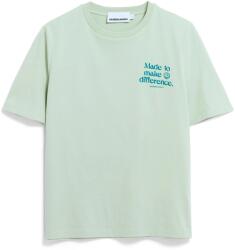 Armedangels Дамска тениска ARMEDANGELS Women's Lualaa Embro T-shirt - Foam (916-6593-0114)