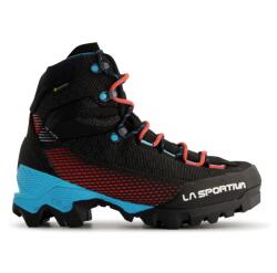 La Sportiva Дамски алпийски обувки La Sportiva Women's Aequilibrium ST GTX Mountaineering boots - Black / Hibiscus - размер 41, 5 (EU) (120-0100-0122)