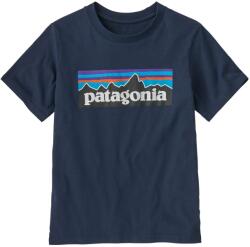 Patagonia Детска тениска Patagonia Kid's P-6 Logo T-shirt - New Navy - размер XL (704-3909-0315)