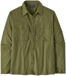 Patagonia Мъжка риза с копчета Patagonia L/S Self Guided Sun Shirt - Caper Green - размер XL (033-2438-0414)