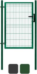  POLIFOR SUPER egyszárnyú kapu 1745 x 1094 mm 3D betéttel, porszórt RAL6005