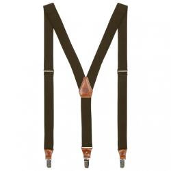Fjällräven Тиранти Fjällräven Singi Leather Clip Suspenders Braces - Dark Olive - размер One Size (203-0748-0211)