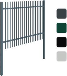  Design Pálcás Kerítésmező, horganyzott, porszórt, betét 20 mm x 20 mm, szélesség 2000 mm, magasság: 1500 mm - keriteszona - 99 990 Ft