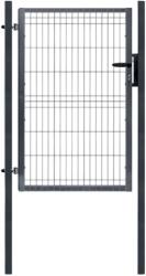  POLIFOR SUPER egyszárnyú kapu 1245 x 1094 mm 3D betéttel, porszórt RAL7016