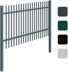 Design Pálcás Kerítésmező, horganyzott, porszórt, betét 20 mm x 20 mm, szélesség 2000 mm, magasság: 1000 mm
