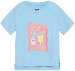 Color Kids Детска спортна тениска Color Kids Girl's T-Shirt with Print S/S Sport shirt - Cerulean - размер 92 (EU) (704-5846-0211)