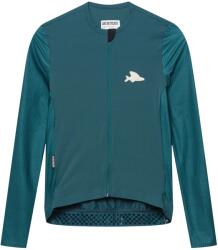 CafÉ du cycliste Дамска фланелка с дълъг ръкав за колоездене CAFÉ DU CYCLISTE Women's Andrea Cycling jersey - Dark Sea (156-3101-0115)