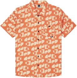 Picture Мъжка риза с копчета Picture Mataikona S/S Shirt - Sunset Waves Print - размер L (033-1929-1013)